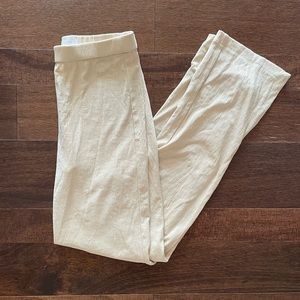 Zara Cream Stretchy pants